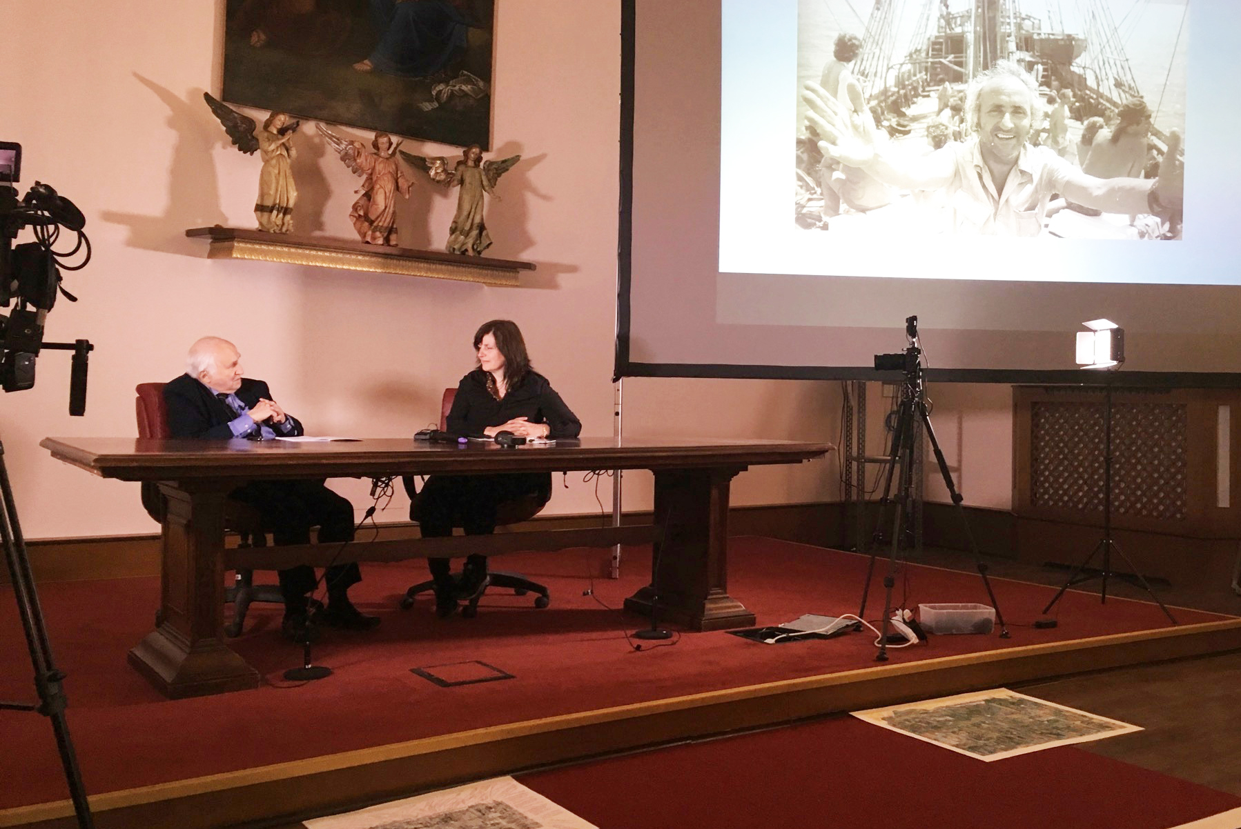 public dialogue – Cultural Documents in dialogue with Richard Demarco at the Scuola Grande di San Marco